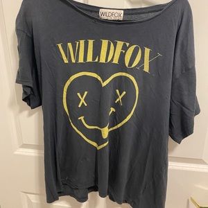Wildfox oversized tee